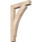 Ekena Millwork Thorton Block Smooth Bracket, Douglas Fir, 3 1/2"W x 22"D x 34"H BKT04X22X34THR05SDF - alternate 1